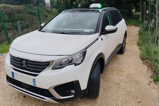 chauffeur taxi pays uzes vehicule suv peugeot tout confort