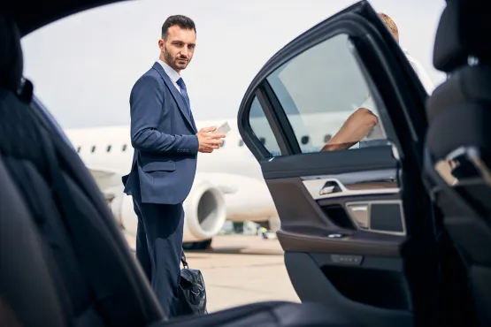 chauffeur taxi transport vip haut de gamme