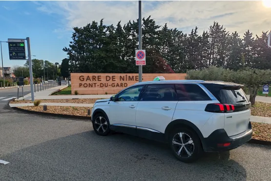 service de transport voyageur gare de nimes